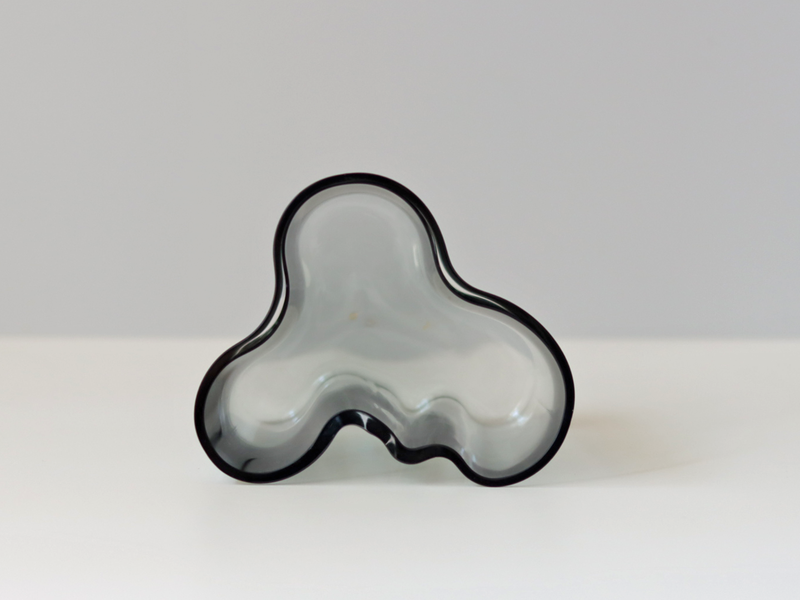 iittala  （イッタラ） Alvar Aalto vase H9.5cm smoke │ 北欧 フィンランド アアルトベース スモーク 花瓶