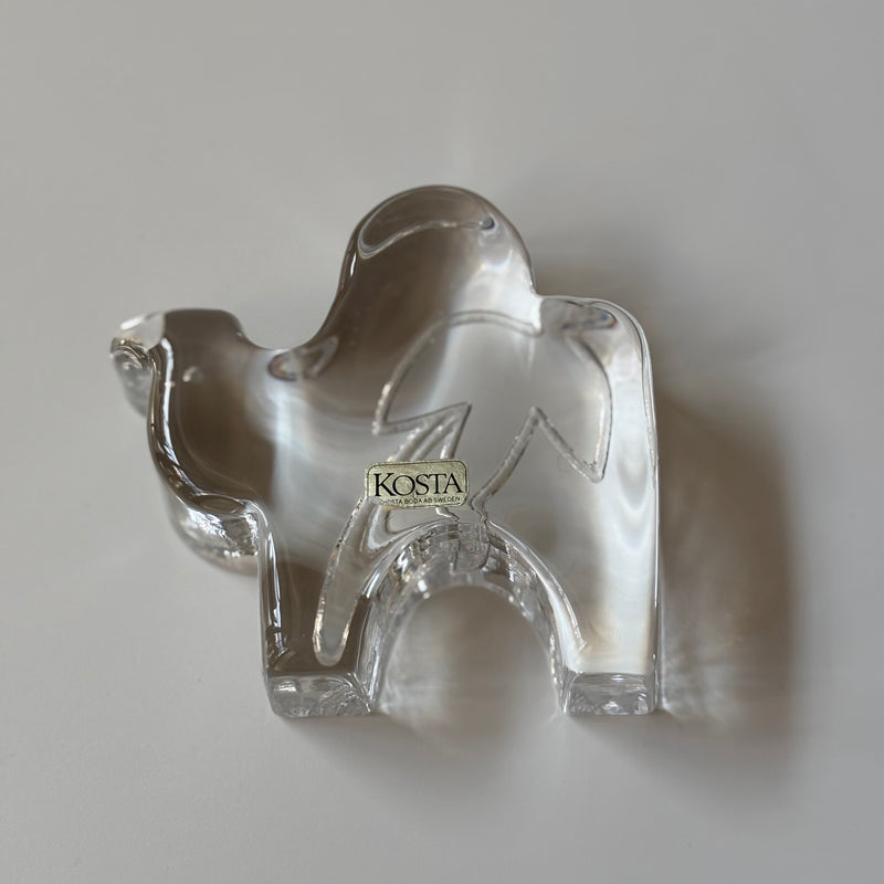 Kosta Boda （コスタ・ボダ） zoo Dromedary │ 北欧 スウェーデン ヴィンテージ オブジェ ガラス
