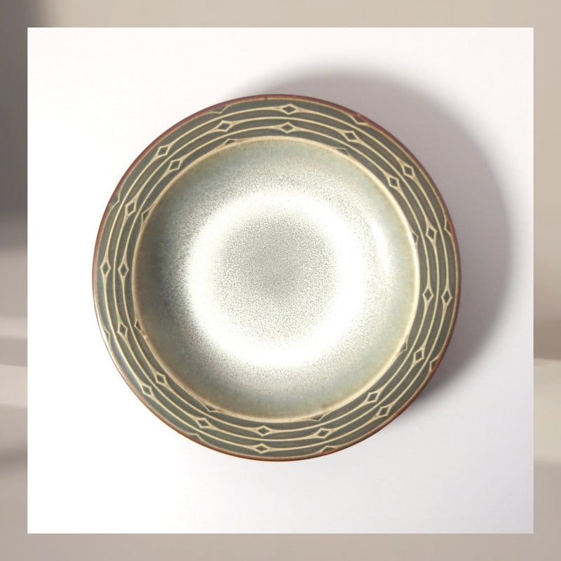 Jens.H.Quistgaard （イェンス・クイストゴー）Rune （ルーン）deep plate │ 北欧ヴィンテージ デンマーク 食器 プレート 陶磁器