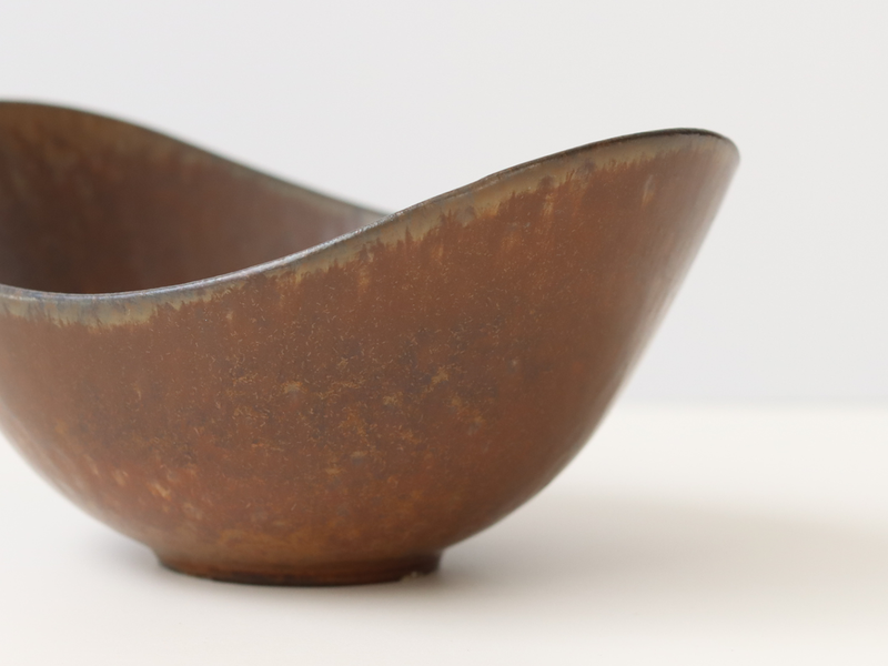 Rörstrand（ロールストランド） ARO ボウル ブラウン / Gunnar Nylund ｜ 北欧ヴィンテージ スウェーデン