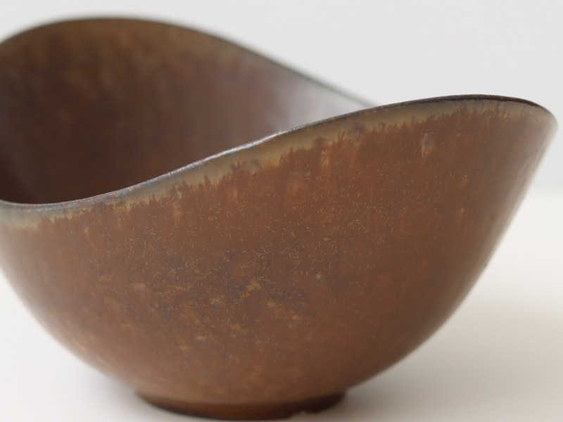 Rörstrand（ロールストランド） ARO ボウル ブラウン / Gunnar Nylund ｜ 北欧ヴィンテージ スウェーデン