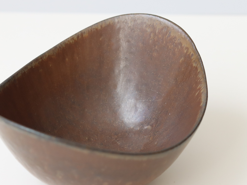 Rörstrand（ロールストランド） ARO ボウル ブラウン / Gunnar Nylund ｜ 北欧ヴィンテージ スウェーデン