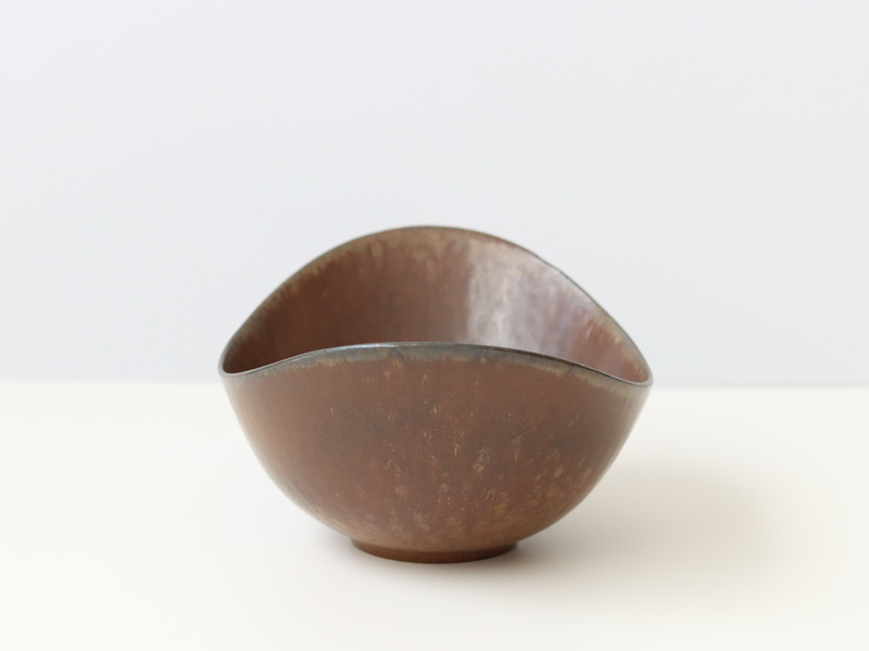 Rörstrand（ロールストランド） ARO ボウル ブラウン / Gunnar Nylund ｜ 北欧ヴィンテージ スウェーデン