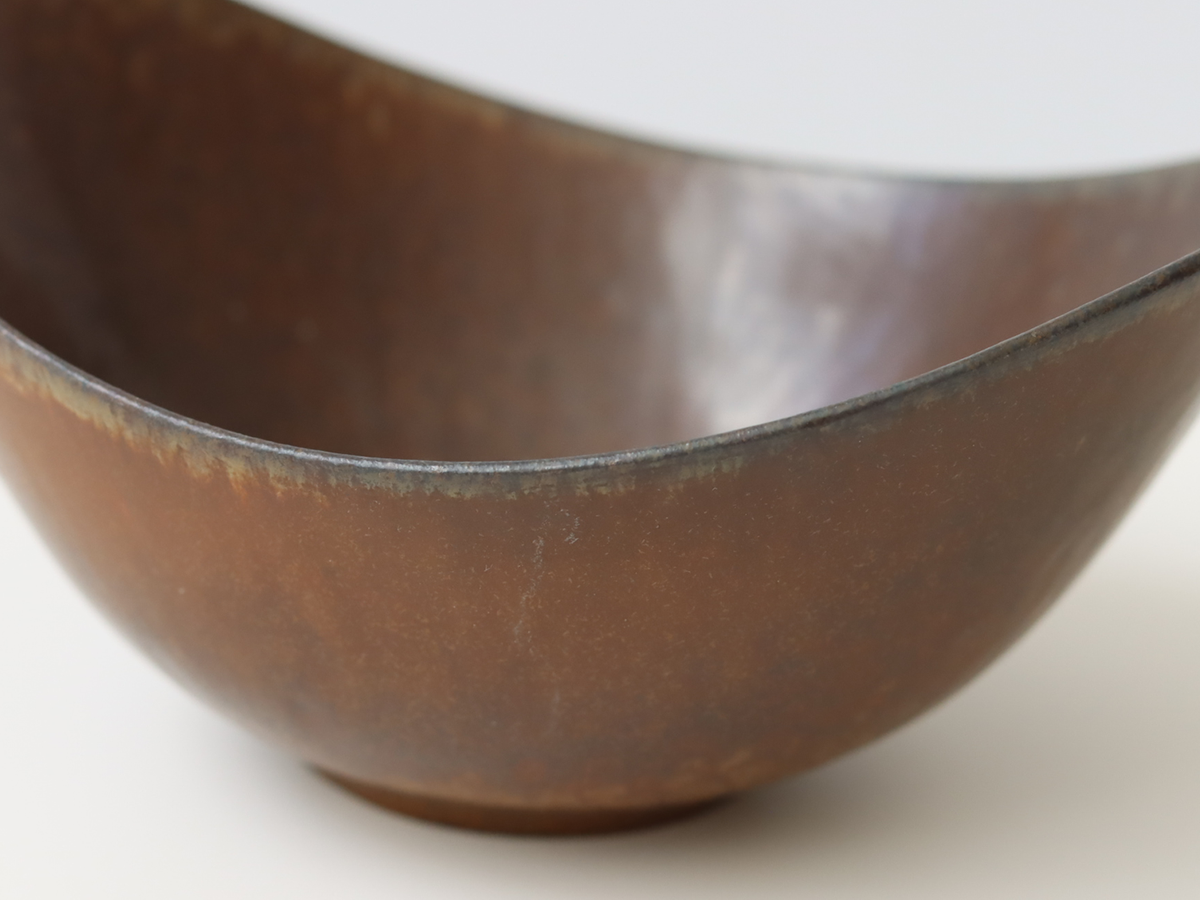 Rörstrand（ロールストランド） ARO ボウル ブラウン / Gunnar Nylund ｜ 北欧ヴィンテージ スウェーデン