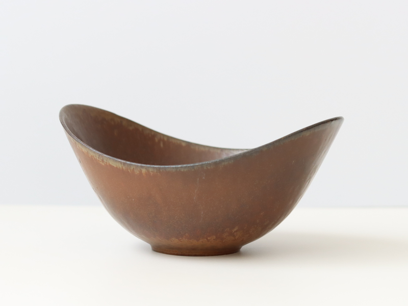 Rörstrand（ロールストランド） ARO ボウル ブラウン / Gunnar Nylund ｜ 北欧ヴィンテージ スウェーデン
