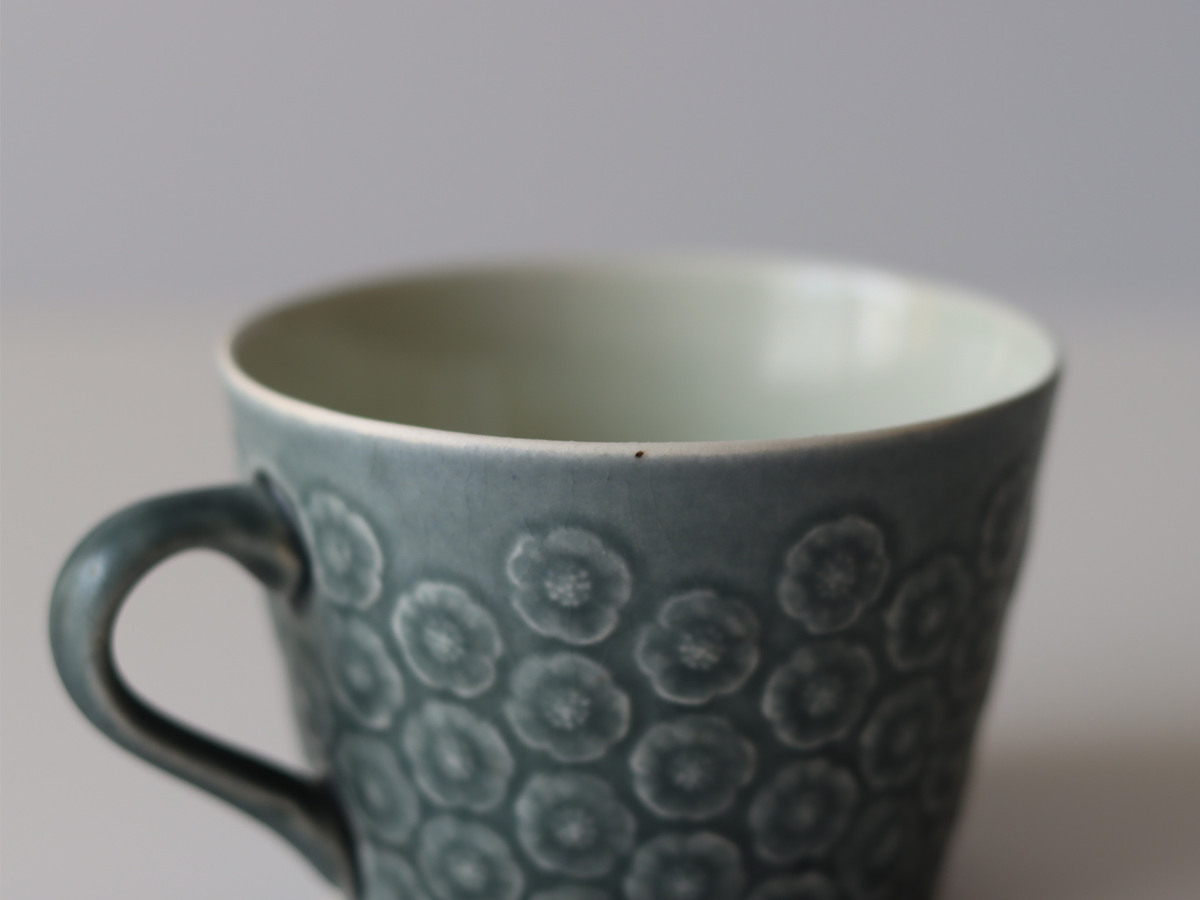Jens.H.Quistgaard （イェンス・クイストゴー） Azur （アズール） cup saucer │ 北欧ヴィンテージ デンマーク 食器 コーヒーカップ プラム 陶磁器