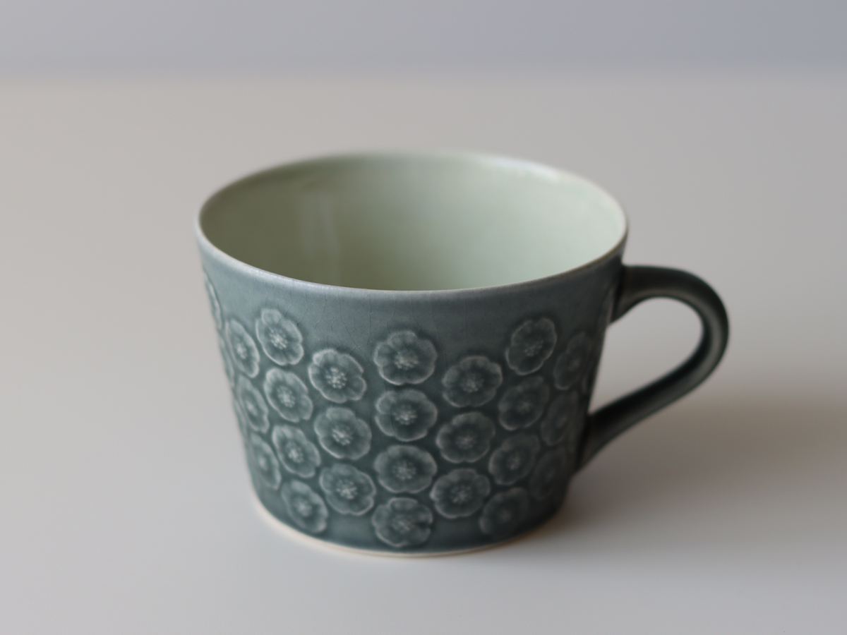 Jens.H.Quistgaard （イェンス・クイストゴー） Azur （アズール） cup saucer │ 北欧ヴィンテージ デンマーク 食器 コーヒーカップ プラム 陶磁器
