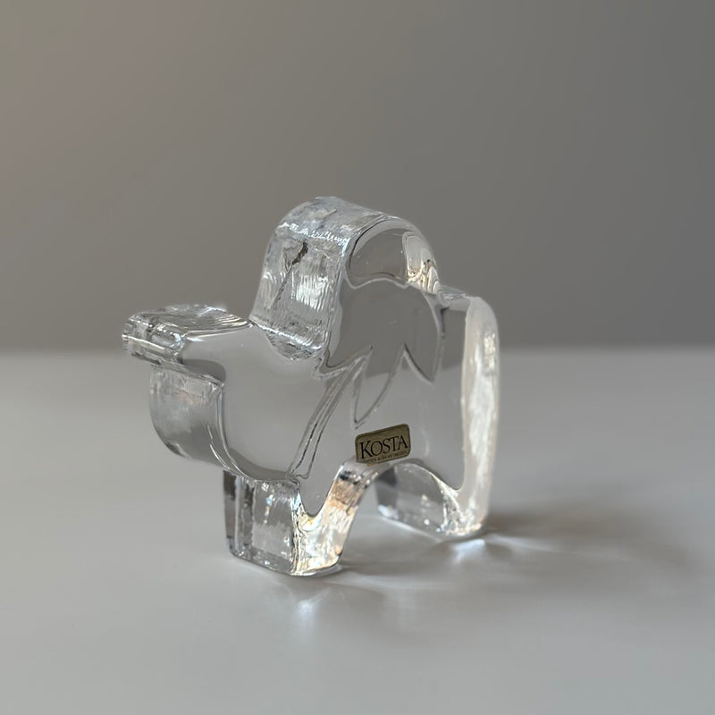 Kosta Boda （コスタ・ボダ） zoo Dromedary │ 北欧 スウェーデン ヴィンテージ オブジェ ガラス