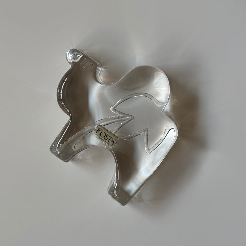 Kosta Boda （コスタ・ボダ） zoo Dromedary │ 北欧 スウェーデン ヴィンテージ オブジェ ガラス