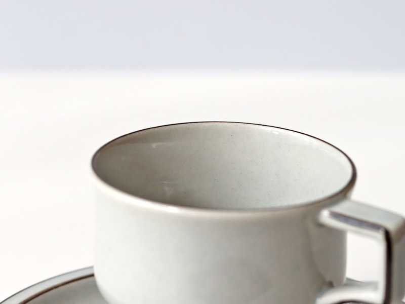 Jens.H.Quistgaard （イェンス・クイストゴー） Columbia （コロンビア） coffee cup saucer │ 北欧ヴィンテージ デンマーク 食器 コーヒーカップ 陶磁器