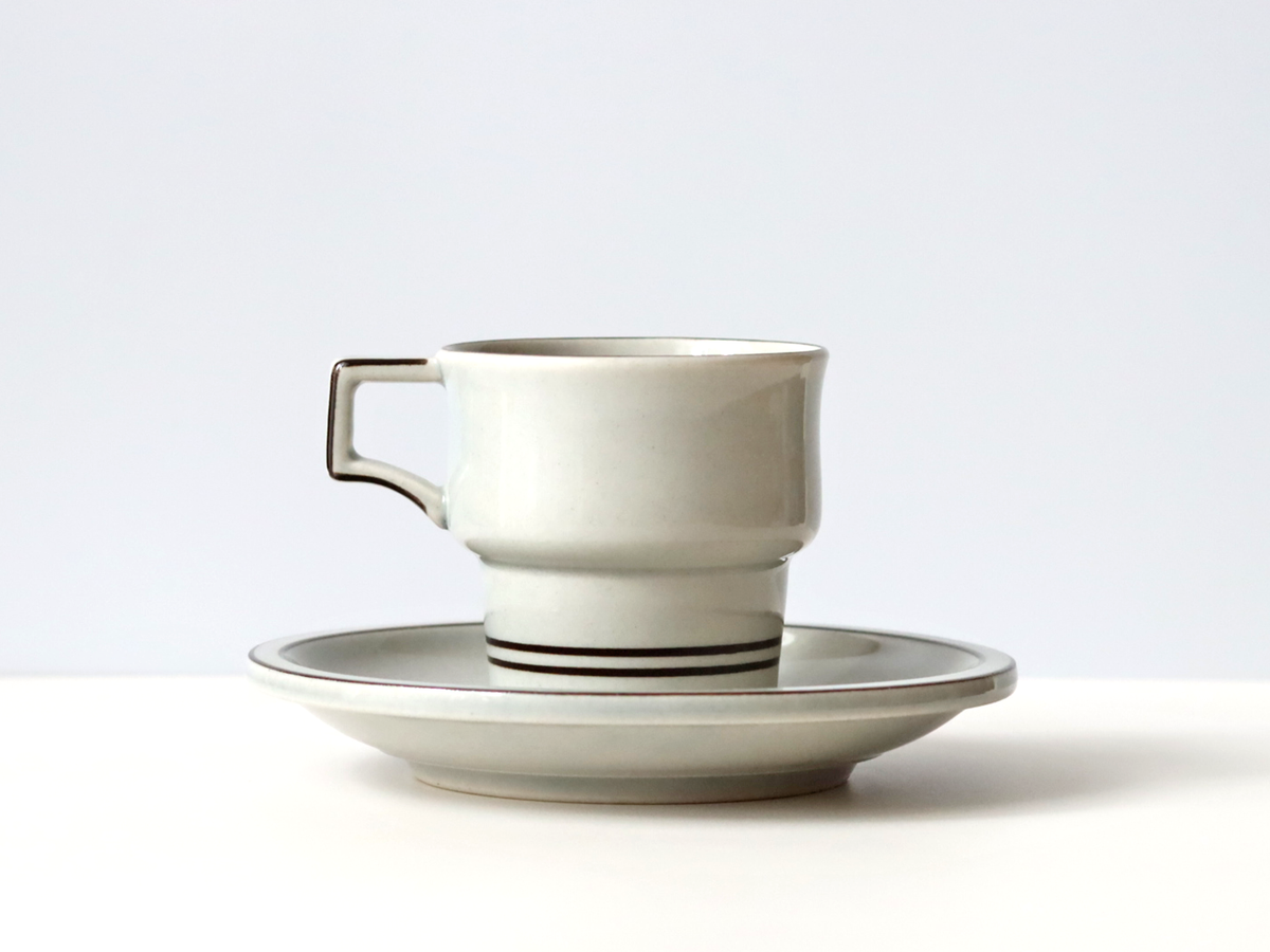 Jens.H.Quistgaard （イェンス・クイストゴー） Columbia （コロンビア） coffee cup saucer │ 北欧ヴィンテージ デンマーク 食器 コーヒーカップ 陶磁器