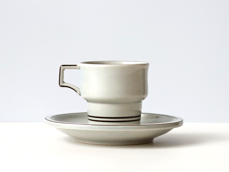 Jens.H.Quistgaard （イェンス・クイストゴー） Columbia （コロンビア） coffee cup saucer │ 北欧ヴィンテージ デンマーク 食器 コーヒーカップ 陶磁器