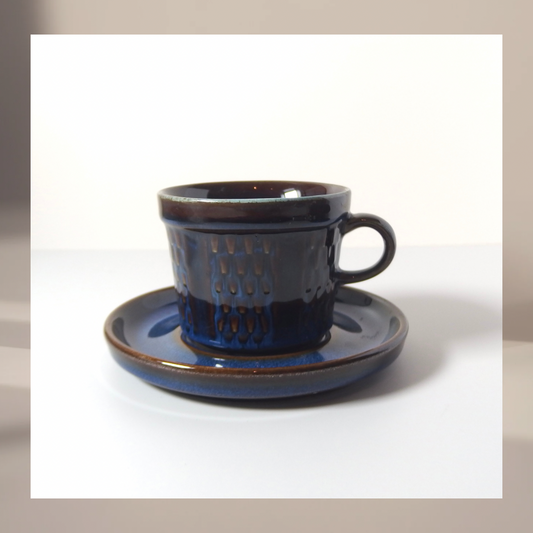 【北欧 デンマーク ヴィンテージ】Soholm （スーホルム） Granit （グラニット） tea cup saucer large
