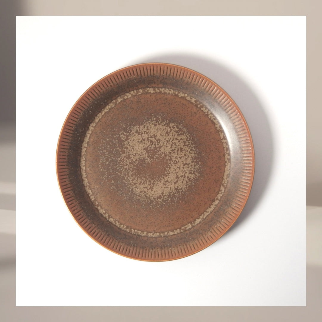 Knabstrup （ナブストラップ） Noddebo （ヌーボー）lunch plate │ 北欧ヴィンテージ デンマーク 食器 プレート 陶磁器