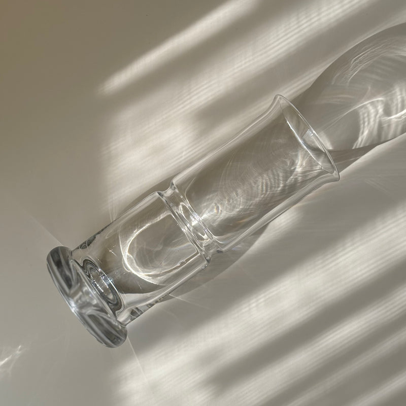 Riihimaen Lasi （リーヒマエン・ラシ）vase │ 北欧 フィンランド ヴィンテージ 花瓶 クリア ガラス