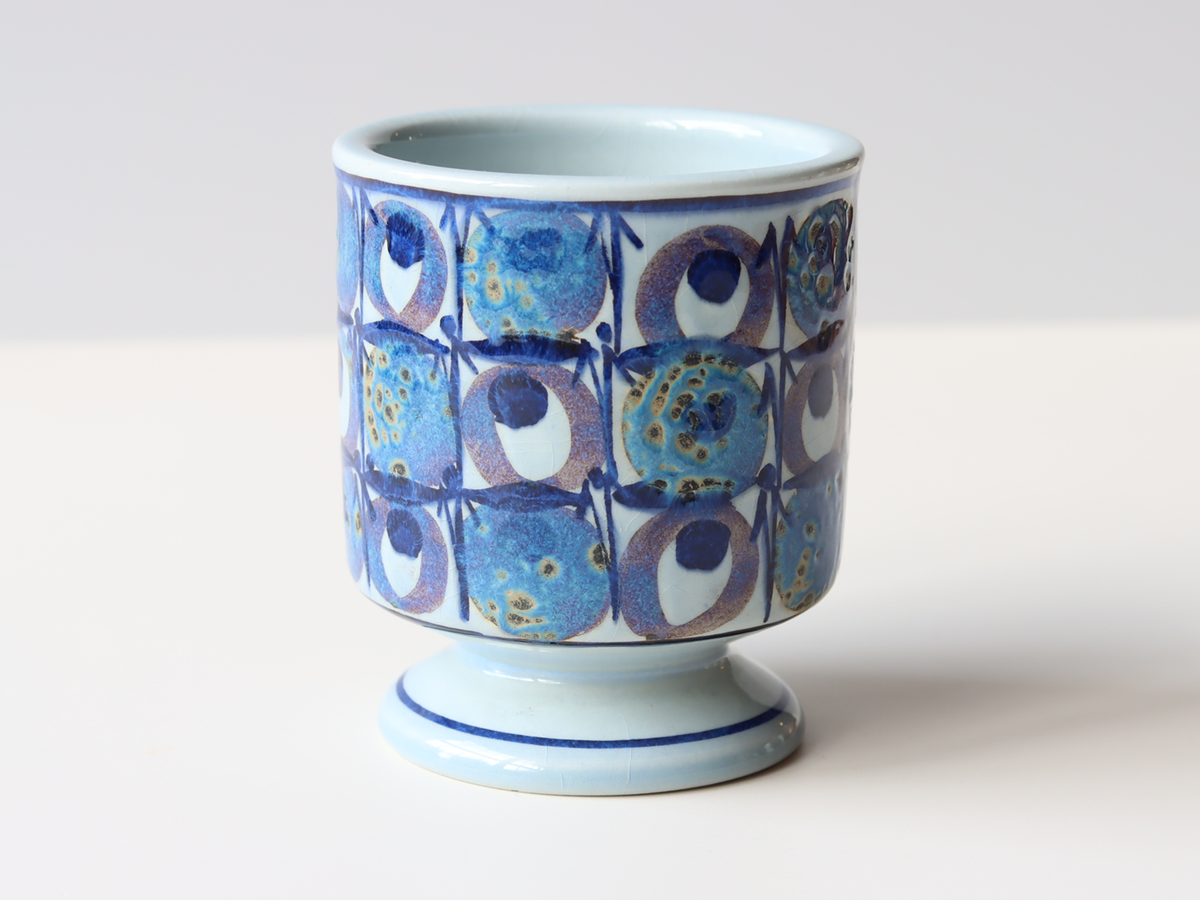Royal Copenhagen（ロイヤルコペンハーゲン） Tenera カップ ブルーベリー / Grethe Helland Hansen ｜ 北欧ヴィンテージ デンマーク