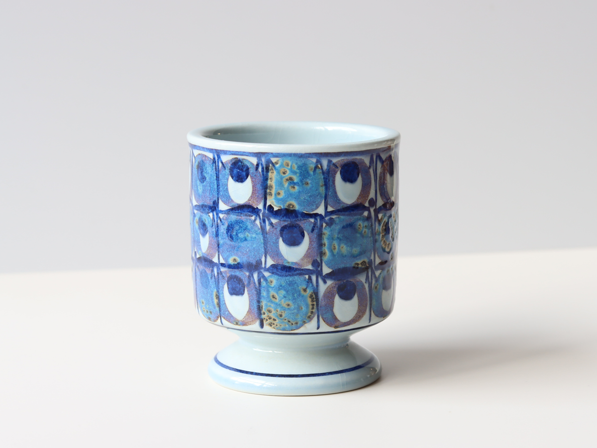 Royal Copenhagen（ロイヤルコペンハーゲン） Tenera カップ ブルーベリー / Grethe Helland Hansen ｜ 北欧ヴィンテージ デンマーク