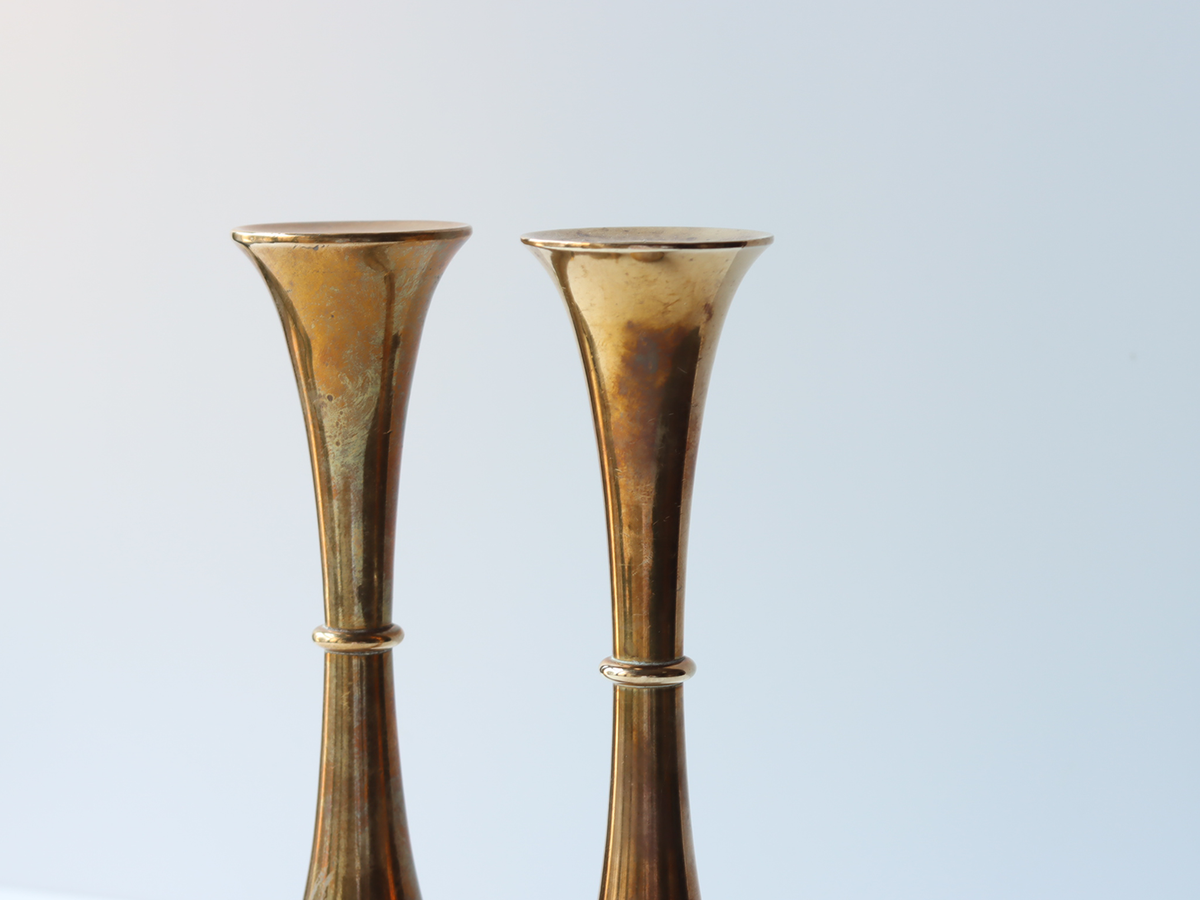 Dansk（ダンスク） キャンドルスタンド H18 真鍮 / Jens H. Quistgaard｜ 北欧ヴィンテージ デンマーク