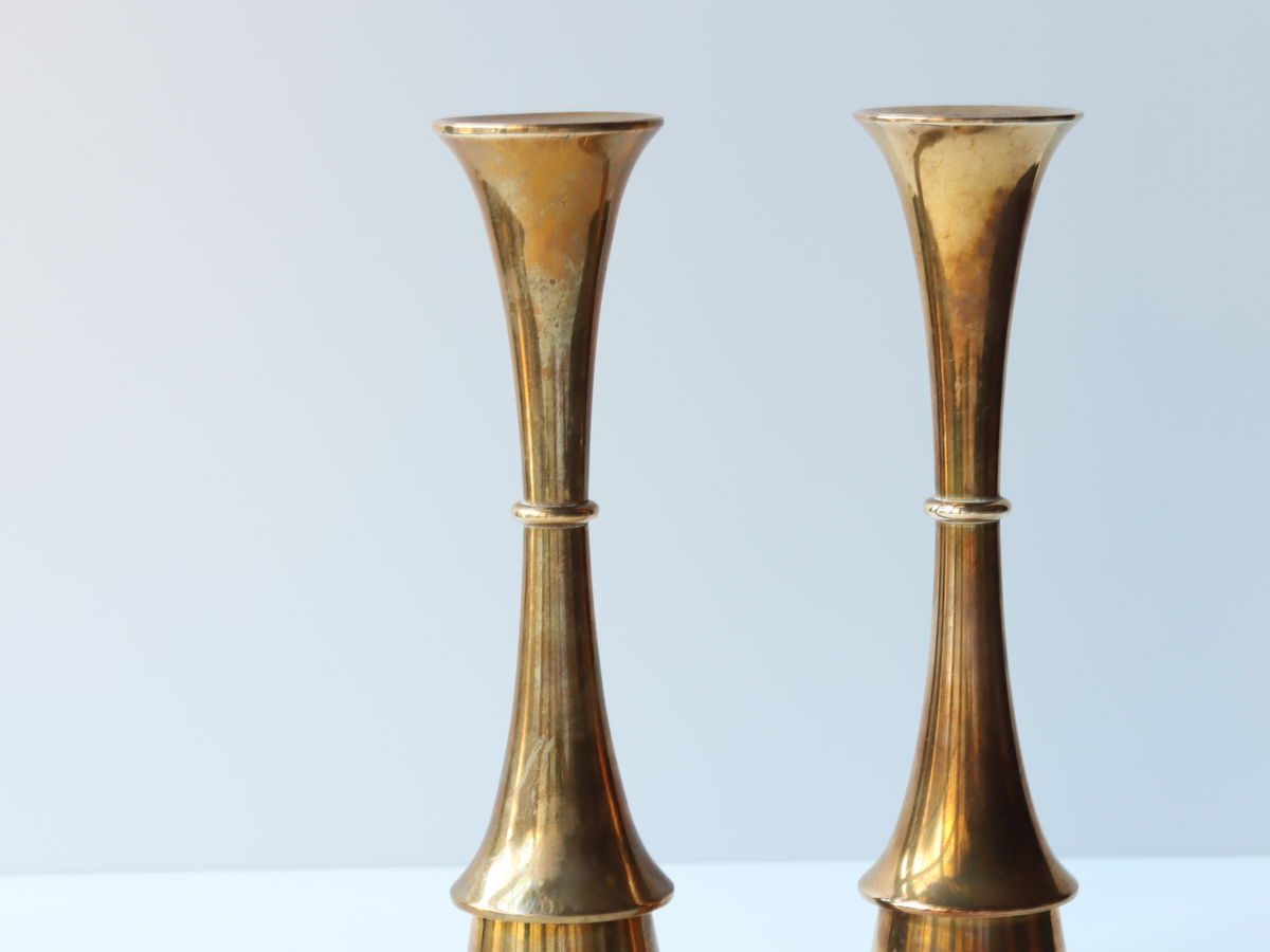 Dansk（ダンスク） キャンドルスタンド H18 真鍮 / Jens H. Quistgaard｜ 北欧ヴィンテージ デンマーク