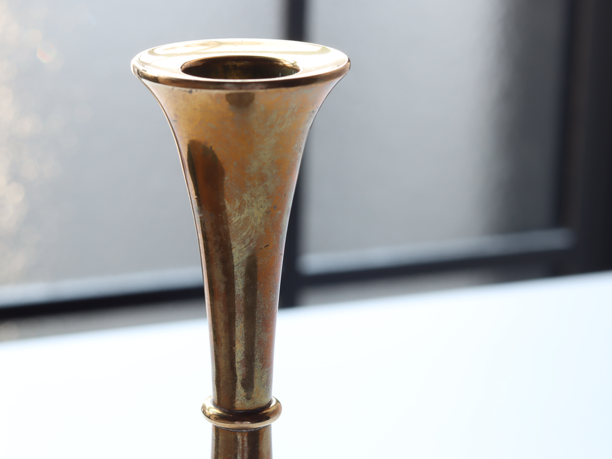 Dansk（ダンスク） キャンドルスタンド H18 真鍮 / Jens H. Quistgaard｜ 北欧ヴィンテージ デンマーク