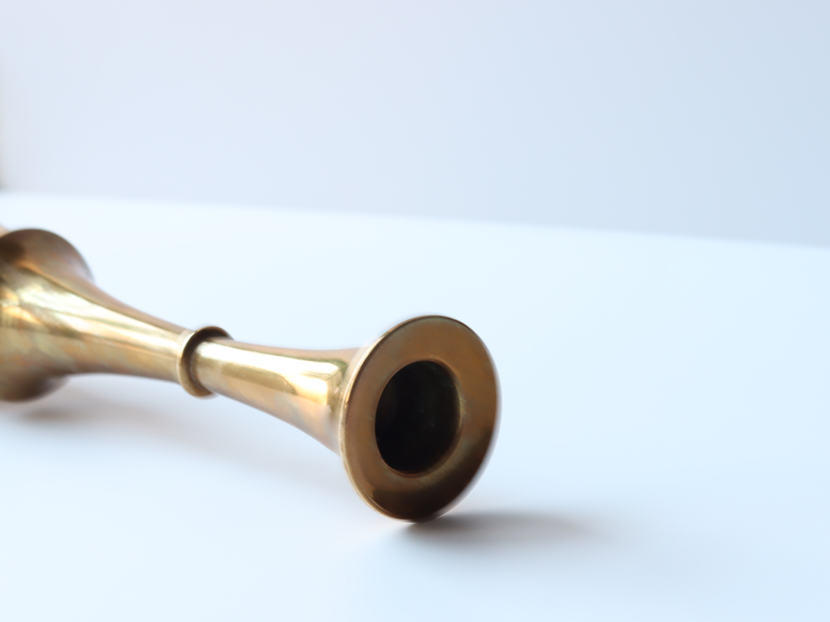 Dansk（ダンスク） キャンドルスタンド H18 真鍮 / Jens H. Quistgaard｜ 北欧ヴィンテージ デンマーク