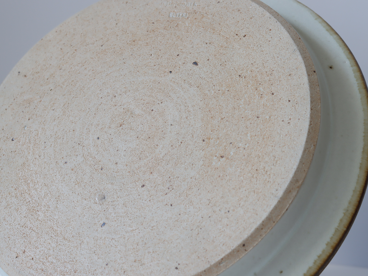 Hanne Stentøj（ハンネ・ステントイ） プレート 22.5cm / Hanne Elbæk｜北欧ヴィンテージ デンマーク