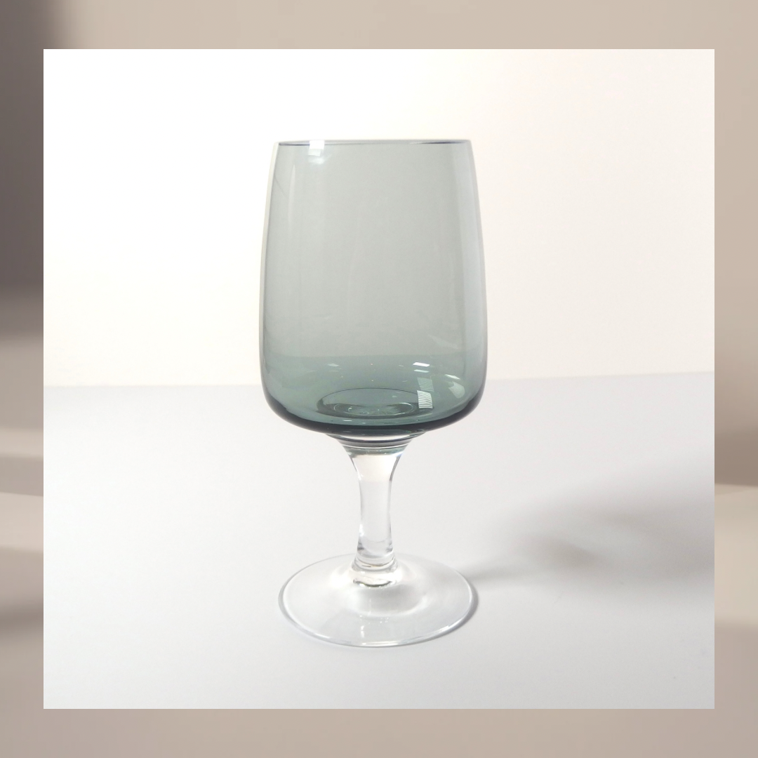 【北欧 デンマーク ヴィンテージ】Holmegaard （ホルムガード） Atlantic （アトランティック）red wine glass