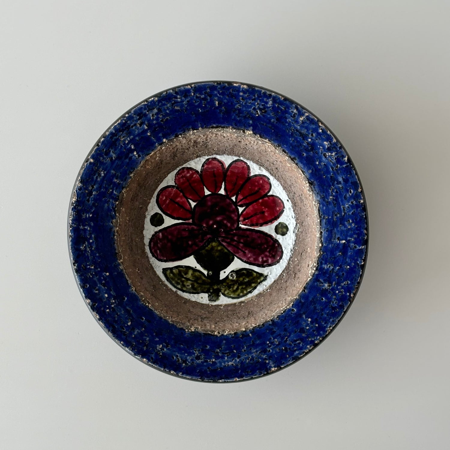 【北欧 スウェーデン ヴィンテージ】Upsala Ekeby （ウプサラエクビー） Cardus plate / bowl M6050 Mari Simmulson