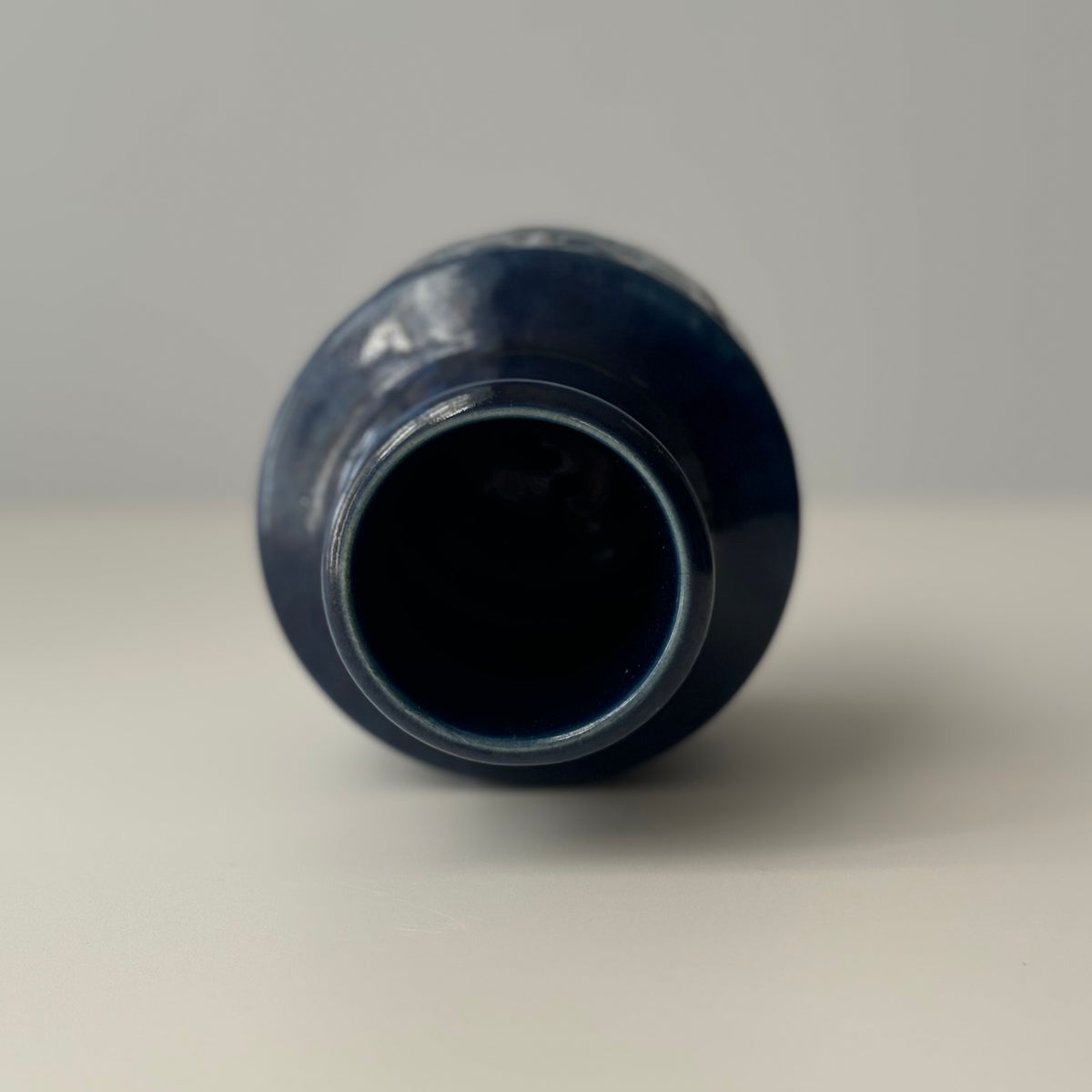 【北欧 デンマーク ヴィンテージ】Michael Andersen&son（マイケル・アンダーセン） vase blue M
