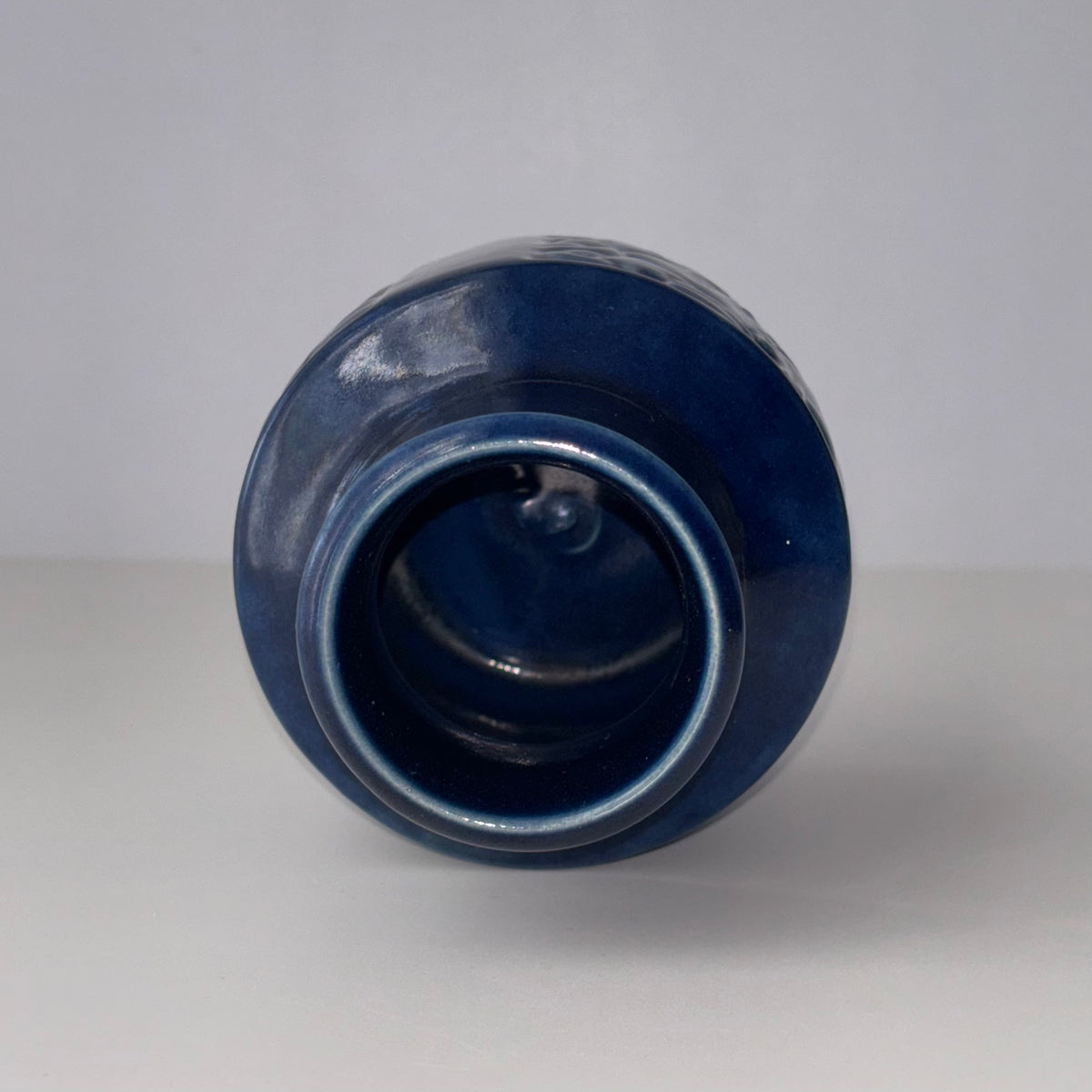 【北欧 デンマーク ヴィンテージ】Michael Andersen&son（マイケル・アンダーセン） vase blue M