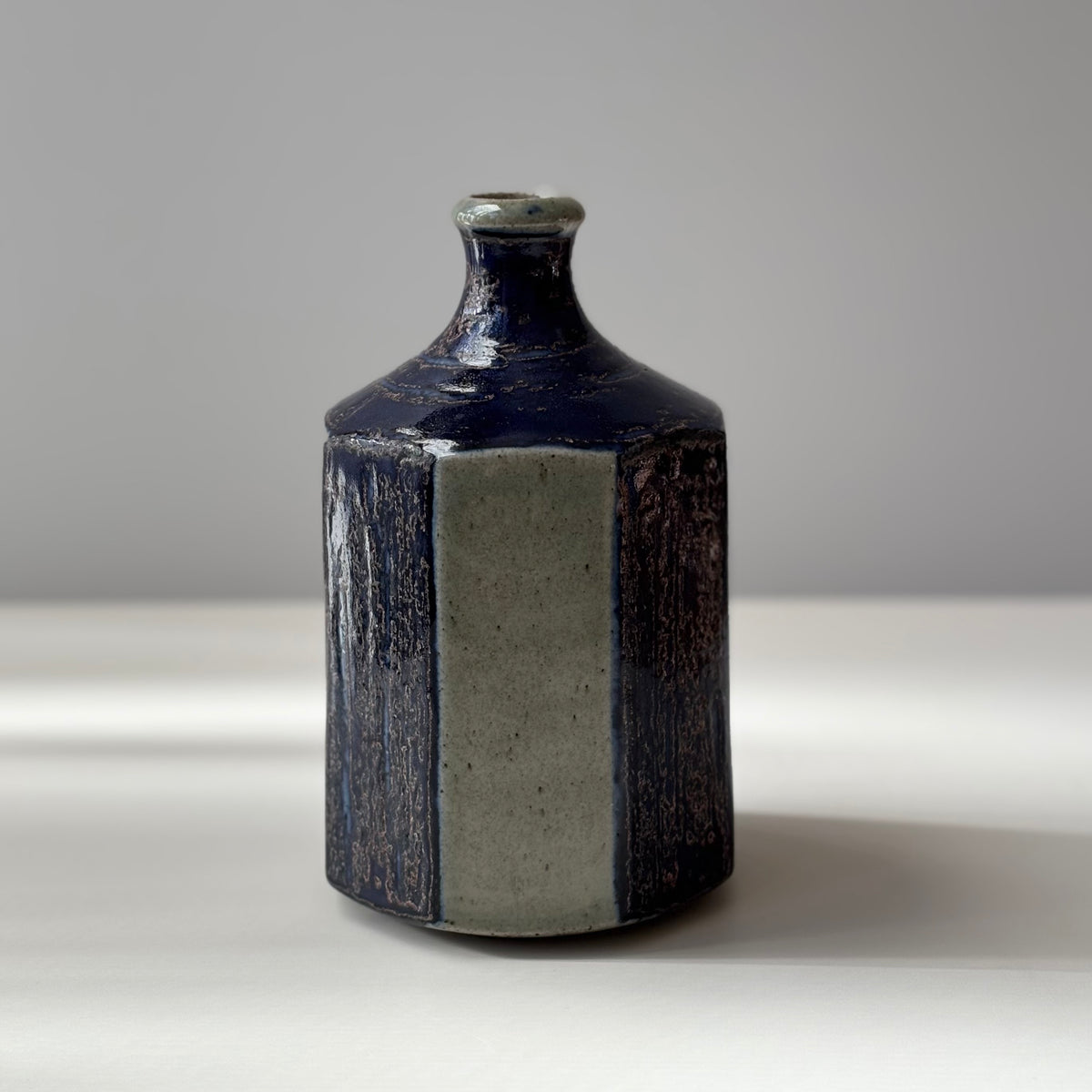 【北欧 デンマーク ヴィンテージ】Knabstrup（ナブストラップ） octagon vase