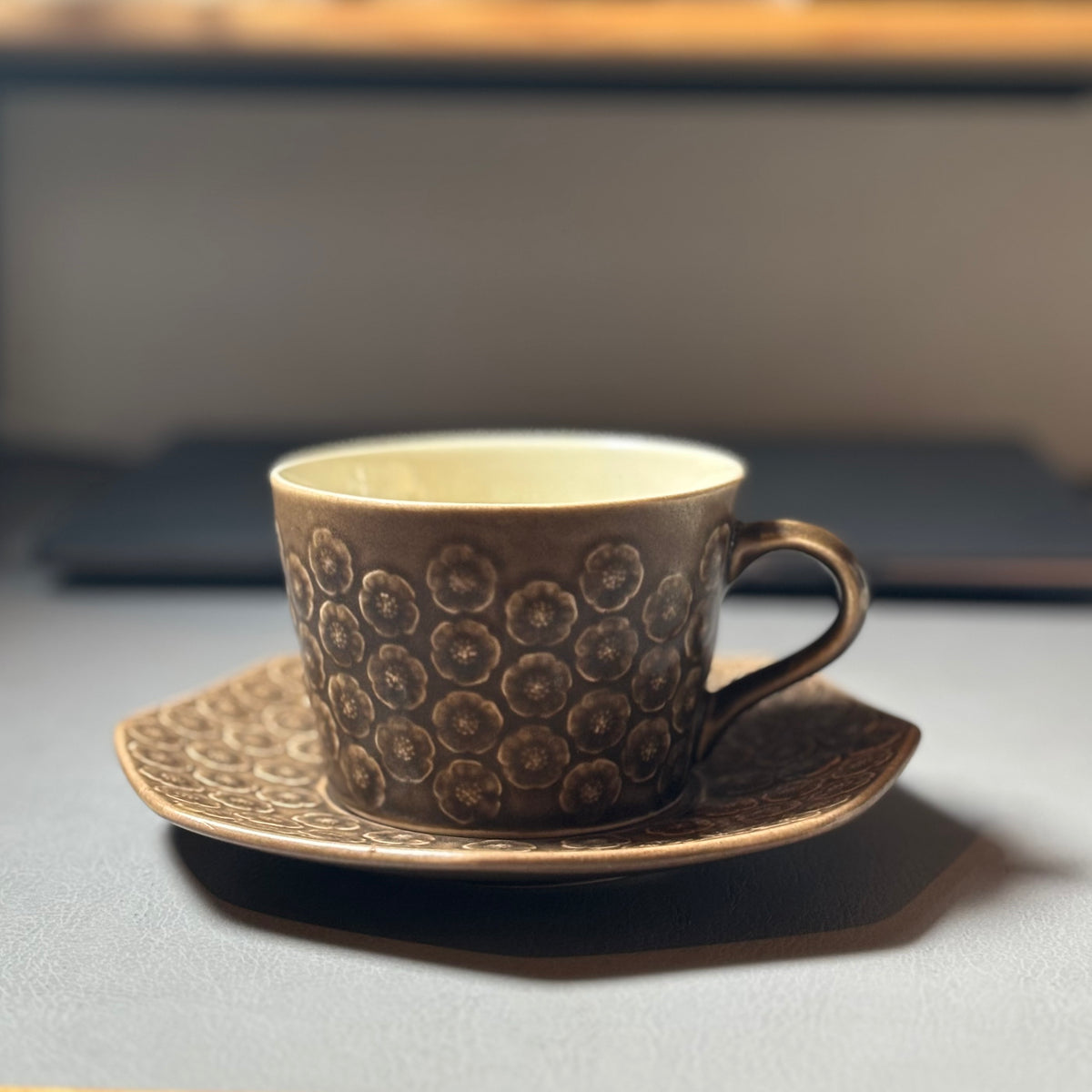 【北欧 デンマーク ヴィンテージ】Jens.H.Quistgaard （イェンス・クイストゴー） Azur umbra （アズール アンブラ） cup saucer octagon