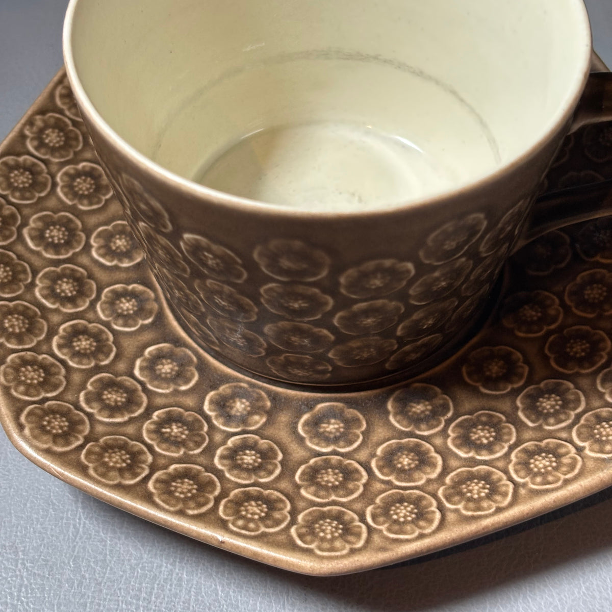【北欧 デンマーク ヴィンテージ】Jens.H.Quistgaard （イェンス・クイストゴー） Azur umbra （アズール アンブラ） cup saucer octagon