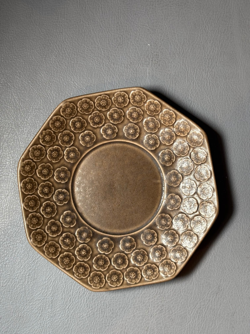 Jens.H.Quistgaard （イェンス・クイストゴー） Azur umbra （アズール アンブラ） cup saucer octagon │ 北欧ヴィンテージ デンマーク 食器 コーヒーカップ 陶磁器