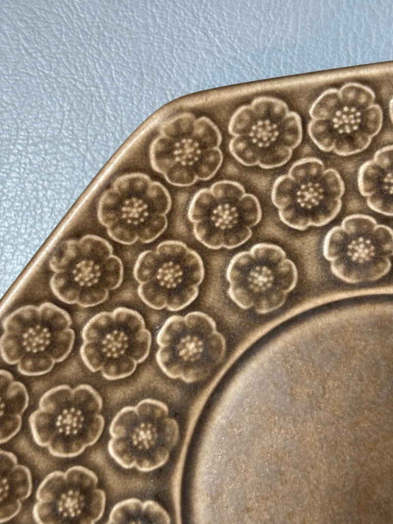 Jens.H.Quistgaard （イェンス・クイストゴー） Azur umbra （アズール アンブラ） cup saucer octagon │ 北欧ヴィンテージ デンマーク 食器 コーヒーカップ 陶磁器