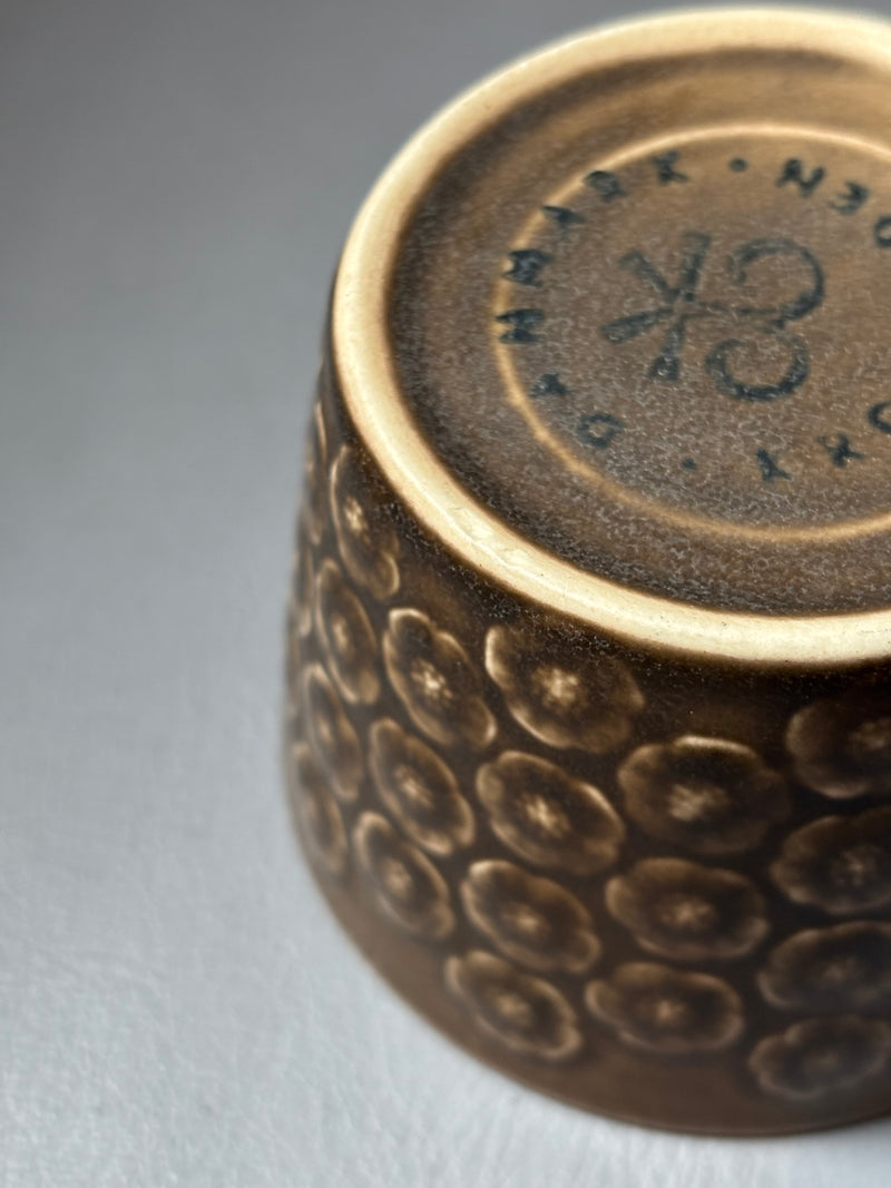 Jens.H.Quistgaard （イェンス・クイストゴー） Azur umbra （アズール アンブラ） cup saucer octagon │ 北欧ヴィンテージ デンマーク 食器 コーヒーカップ 陶磁器