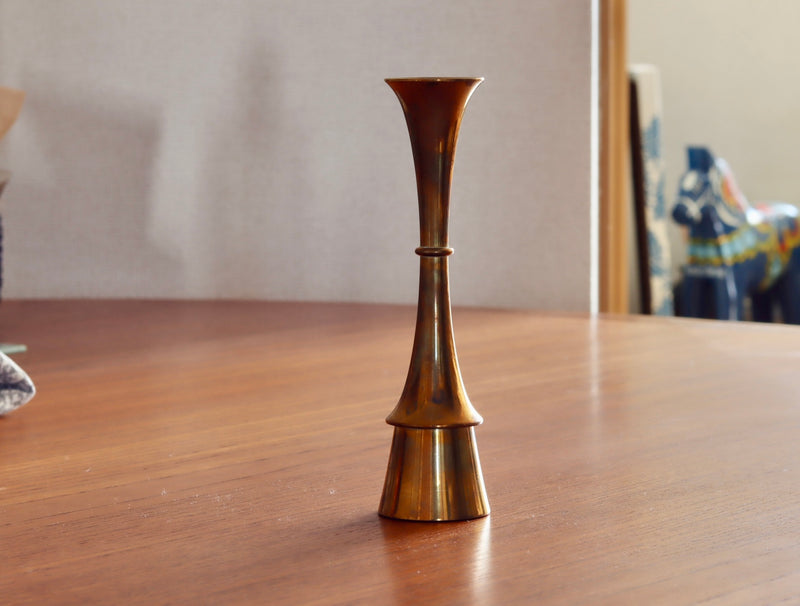 Dansk（ダンスク） キャンドルスタンド H18 真鍮 / Jens H. Quistgaard｜ 北欧ヴィンテージ デンマーク