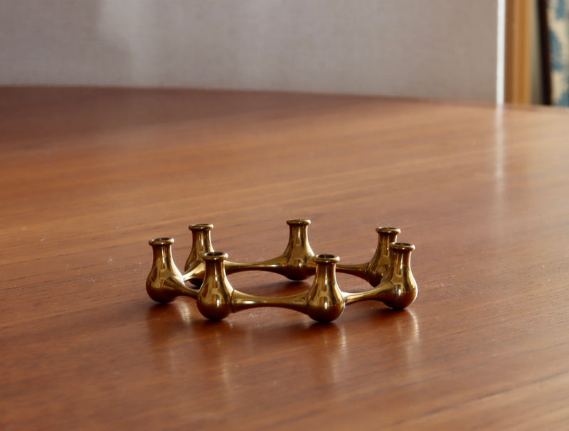 Dansk（ダンスク） キャンドルスタンド 7連 真鍮 / Jens H. Quistgaard｜ 北欧ヴィンテージ デンマーク