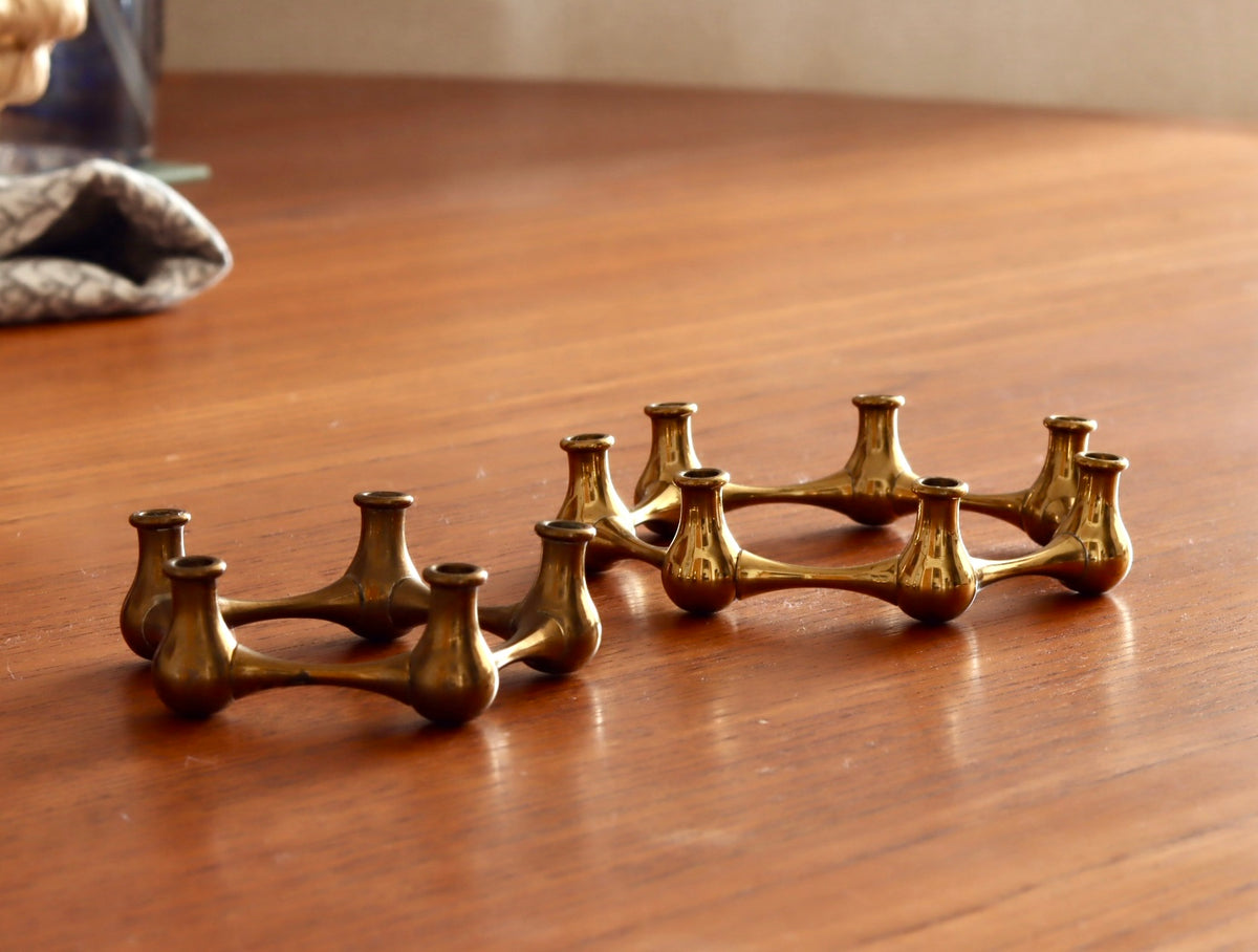Dansk（ダンスク） キャンドルスタンド 7連 真鍮 / Jens H. Quistgaard｜ 北欧ヴィンテージ デンマーク
