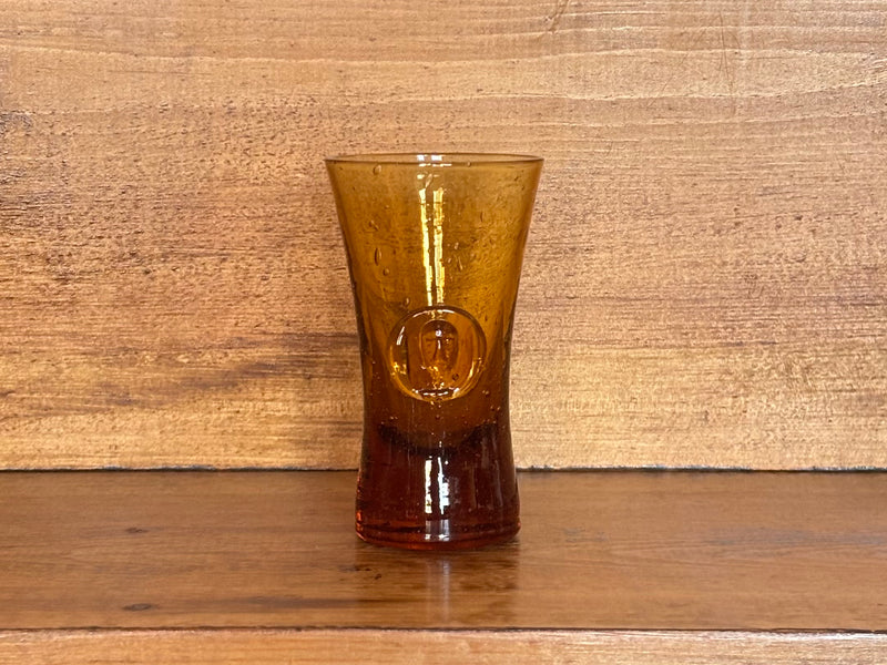 【VINTAGE GIFT】Boda Erik Höglund リキュールグラス アンバー