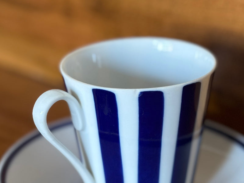 【WAKEARI GIFT】訳あり Lyngby コーヒーカップ&ソーサー 欠けあり