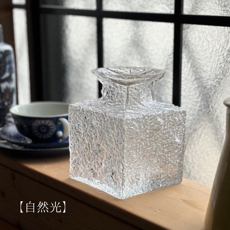 iittala（イッタラ）Timo Sarpaneva（ティモ・サルパネヴァ）Crocus（クロッカス）vase │ 北欧 フィンランド ヴィンテージ 花瓶 クリアガラス