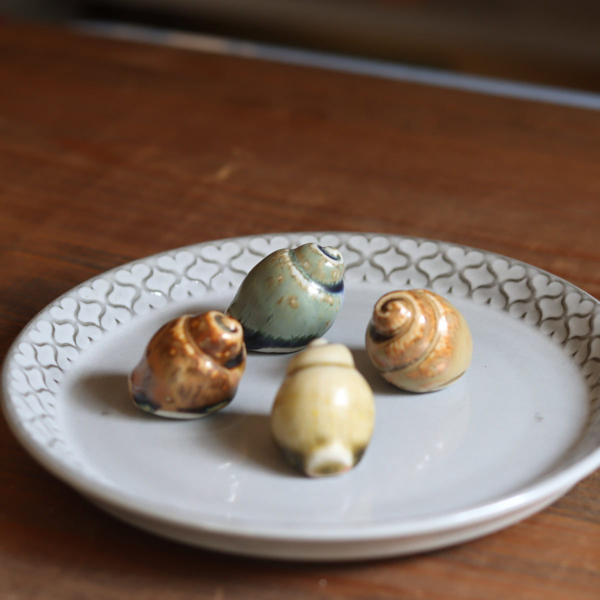 Höganäs Keramik Shell Object Beige S / John Andersson｜SWEDEN
