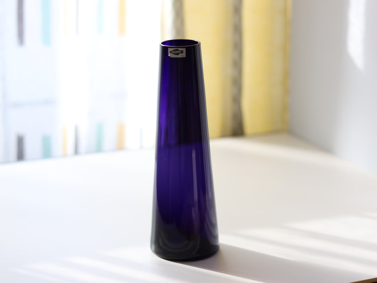 Nuutajarvi（ヌータヤルヴィ） Saara Hopea（サーラ・ホペア）SH105 flower vase lilac │ 北欧 フィンランド ヴィンテージ 花瓶 ライラック ガラス