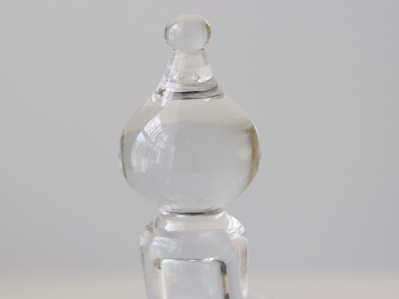 Boda Smid （ボダ・スミデ） Bertil Vallien（バーティル・ヴァリーン） candle stand glass/iron │ 北欧 スウェーデン ヴィンテージ キャンドルホルダー ガラス/アイアン