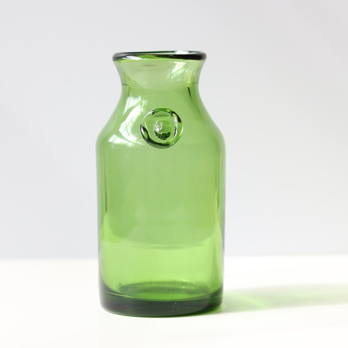 【北欧 スウェーデン ヴィンテージ】Boda （ボダ）Erik Höglund（エリック・ホグラン）vase green face