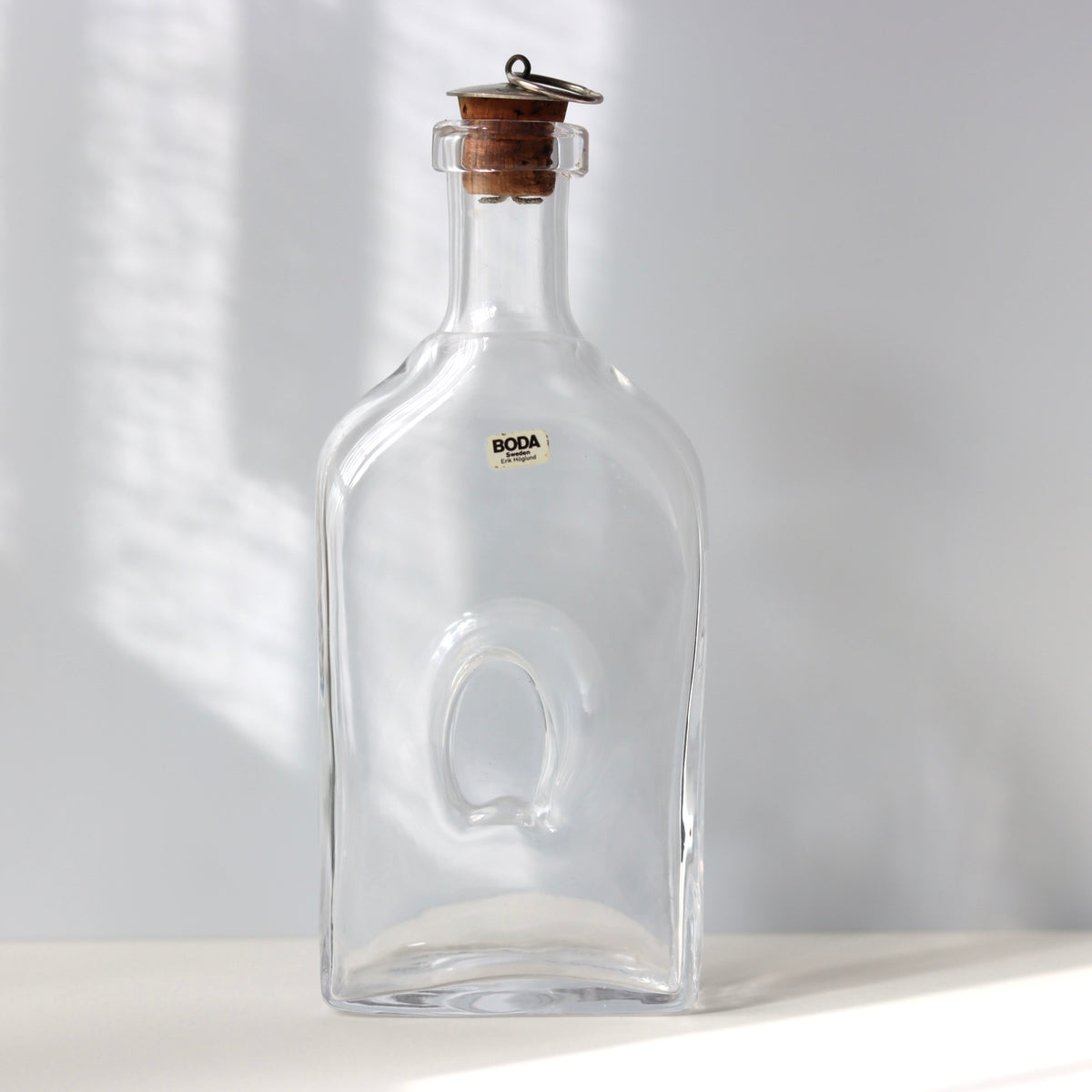 Boda （ボダ）Erik Höglund（エリック・ホグラン）bottle clear │ 北欧 スウェーデン ヴィンテージ ボトル ガラス