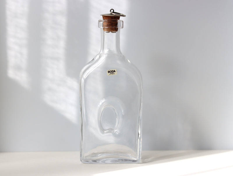Boda（ボダ） ボトル クリア H22cm / Erik Höglund ｜ 北欧ヴィンテージ スウェーデン