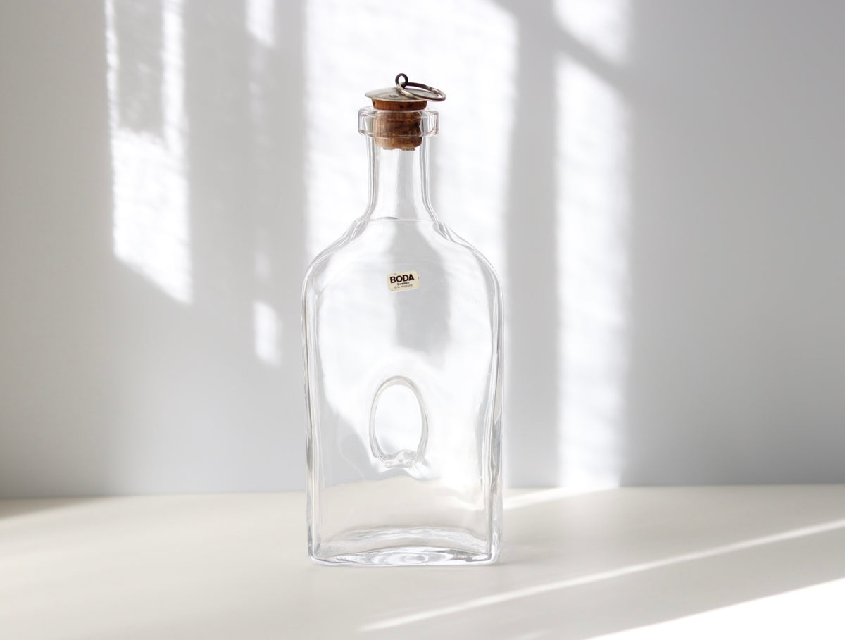Boda （ボダ）Erik Höglund（エリック・ホグラン）bottle clear │ 北欧 スウェーデン ヴィンテージ ボトル ガラス
