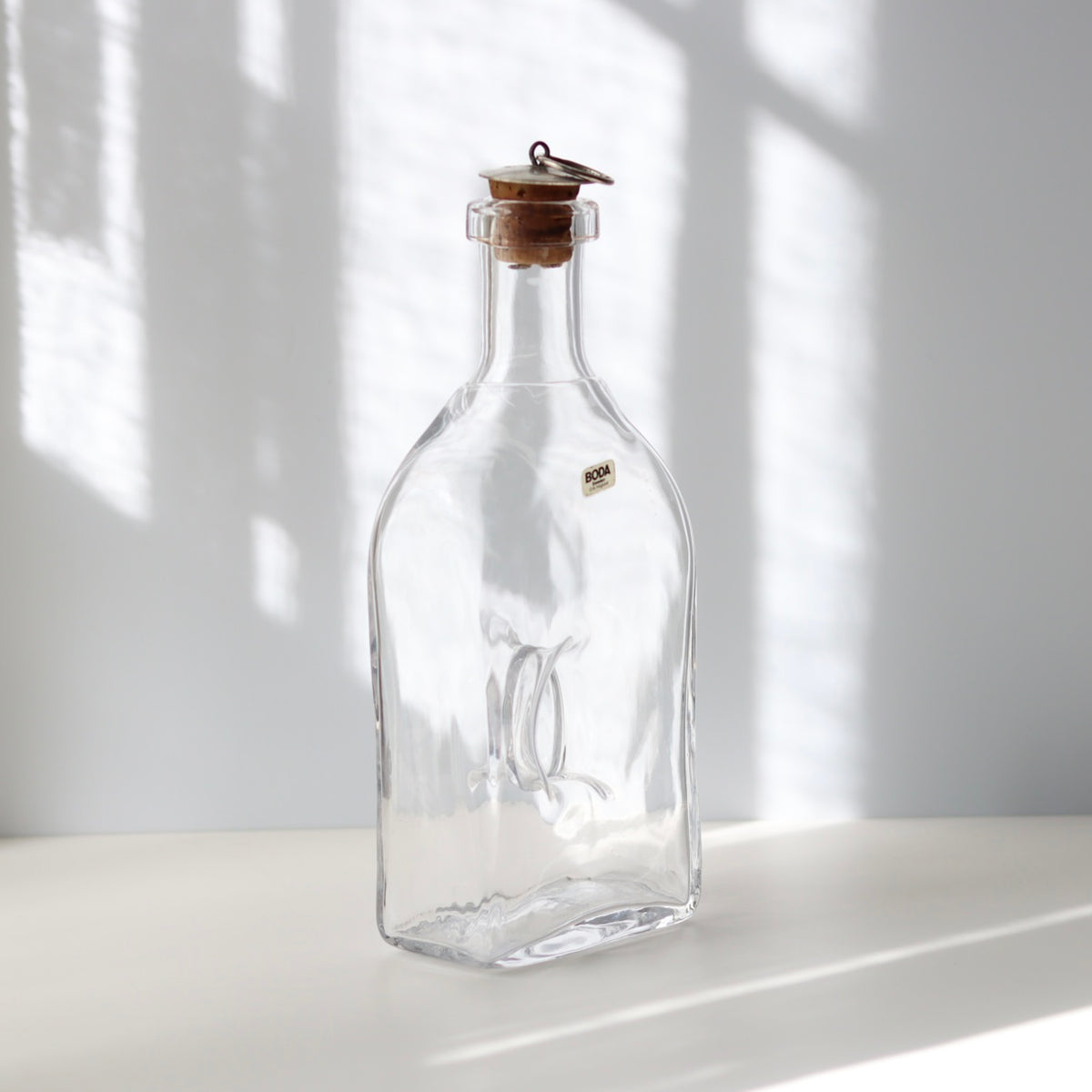 Boda （ボダ）Erik Höglund（エリック・ホグラン）bottle clear │ 北欧 スウェーデン ヴィンテージ ボトル ガラス
